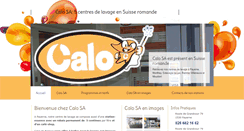 Desktop Screenshot of calo-lavage.ch